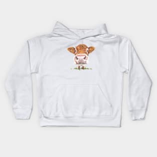 Cute Cow Kids Hoodie